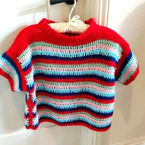 New Crochet Sweater Top